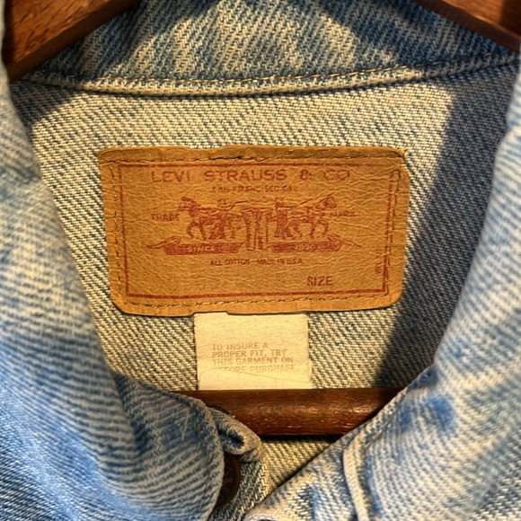 VINTAGE 70s LEVIS JACKET - Picture 8 of 16